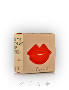 LUWYT VIBRANT LIP SHADE with SPF15 for daily lip care and essential regimen