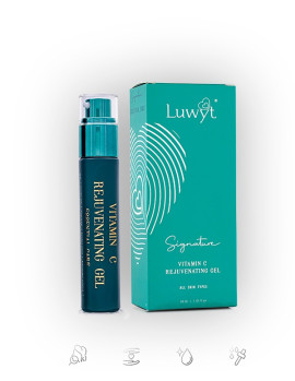  LUWYT Vitamin C Rejuvenating Gel Serum 30 ml - from Luwyt Aesthetics Essential Skin Care  with PH balanced recommended by board Certified Dermatologist for essential skin care