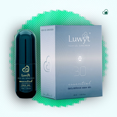 
LUWYT Essential Daily Defence Aqua Gel Sunscreen
Broad-Spectrum Sun Protection - Shields skin from harmful UVA, UVB rays, and environmental aggressors.
Hydration & Moisture Retention - Keeps skin hydrated with ingredients like allantoin and cucumber e
