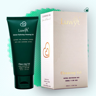 LUWYT INTENSE HYDRATING CLEANSING GEL - 100 ML
Luwyt Intense Hydrating Cleansing Gel is a meticulously crafted formula designed to nurture and rejuvenate your skin. Infused with key ingredients like glycerin, it delivers deep hydration, replenishing mois