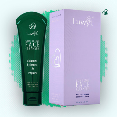 LUWYT ACTIVE CLEANSER CREAM 125 ML
Gentle Cleansing - Removes dirt, makeup, and impurities without drying or irritating skin.
Hydration Boost - Keeps skin moisturized and supple with ingredients like Provitamin B5 and Oat Extract.
Soothing Effect - Cal